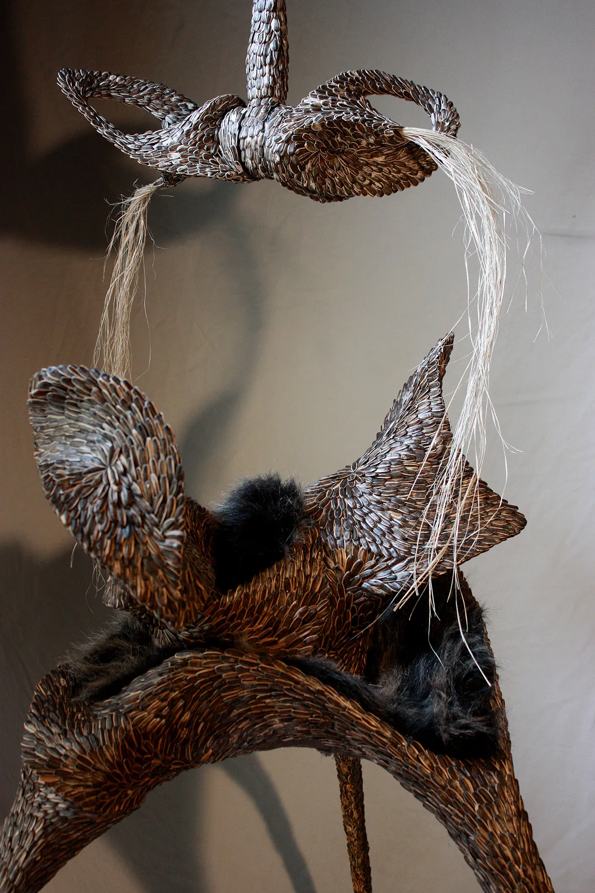 Baión, escultura de Luciana Fernández
