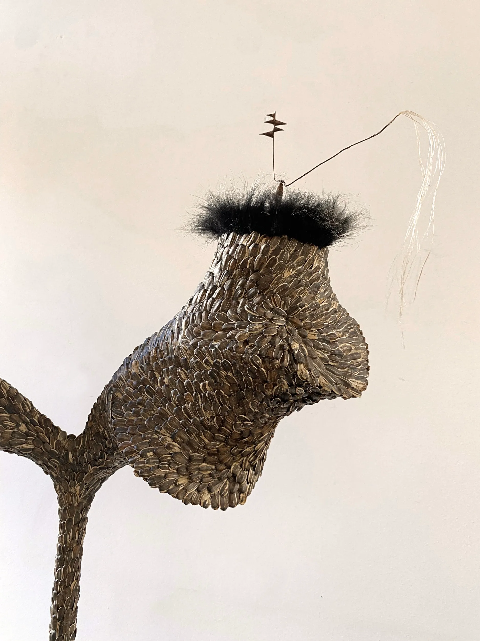 Almas gemelas, escultura de Luciana Fernández