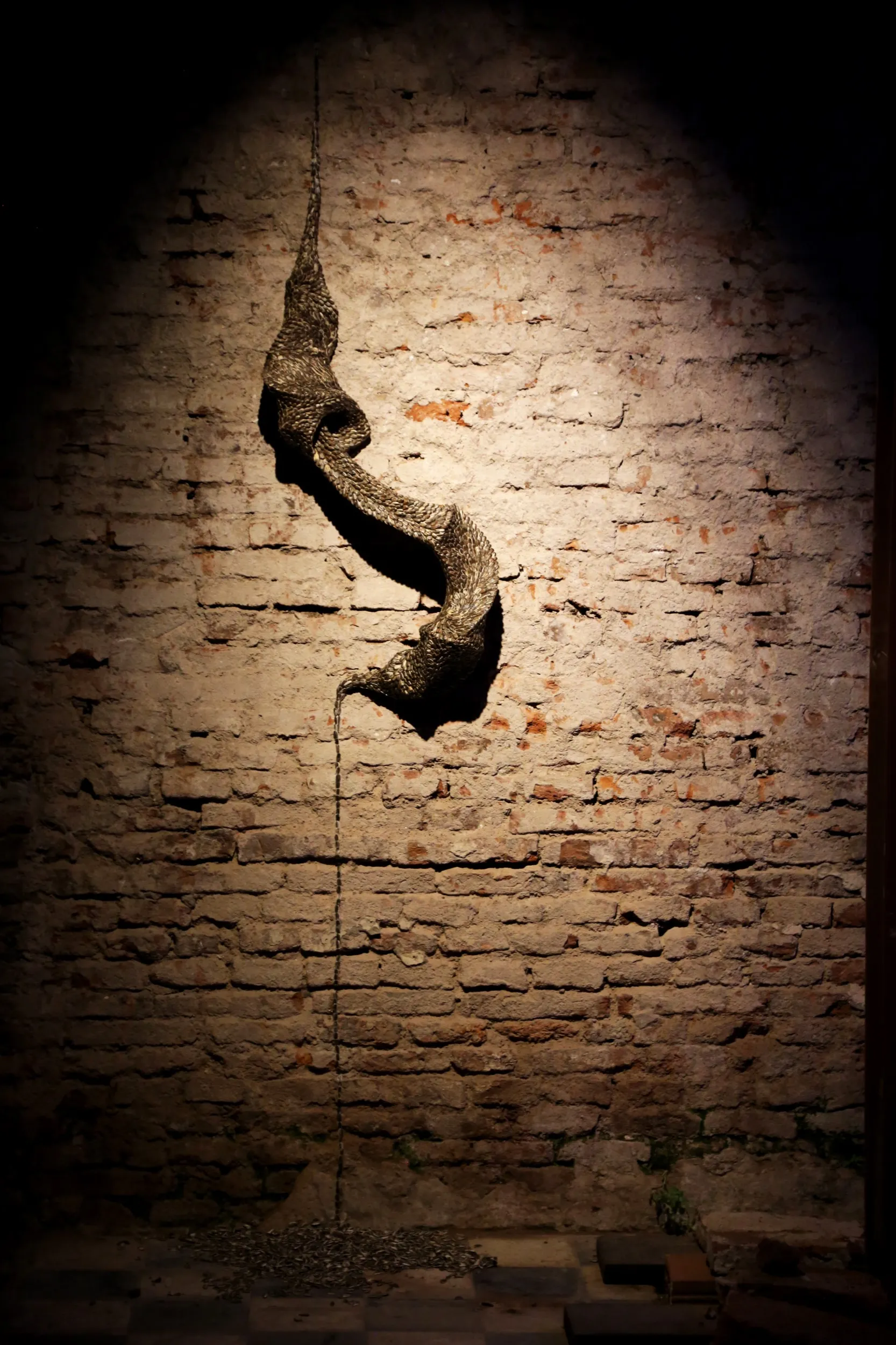 Siesta en el hipocampo, escultura de Luciana Fernández
