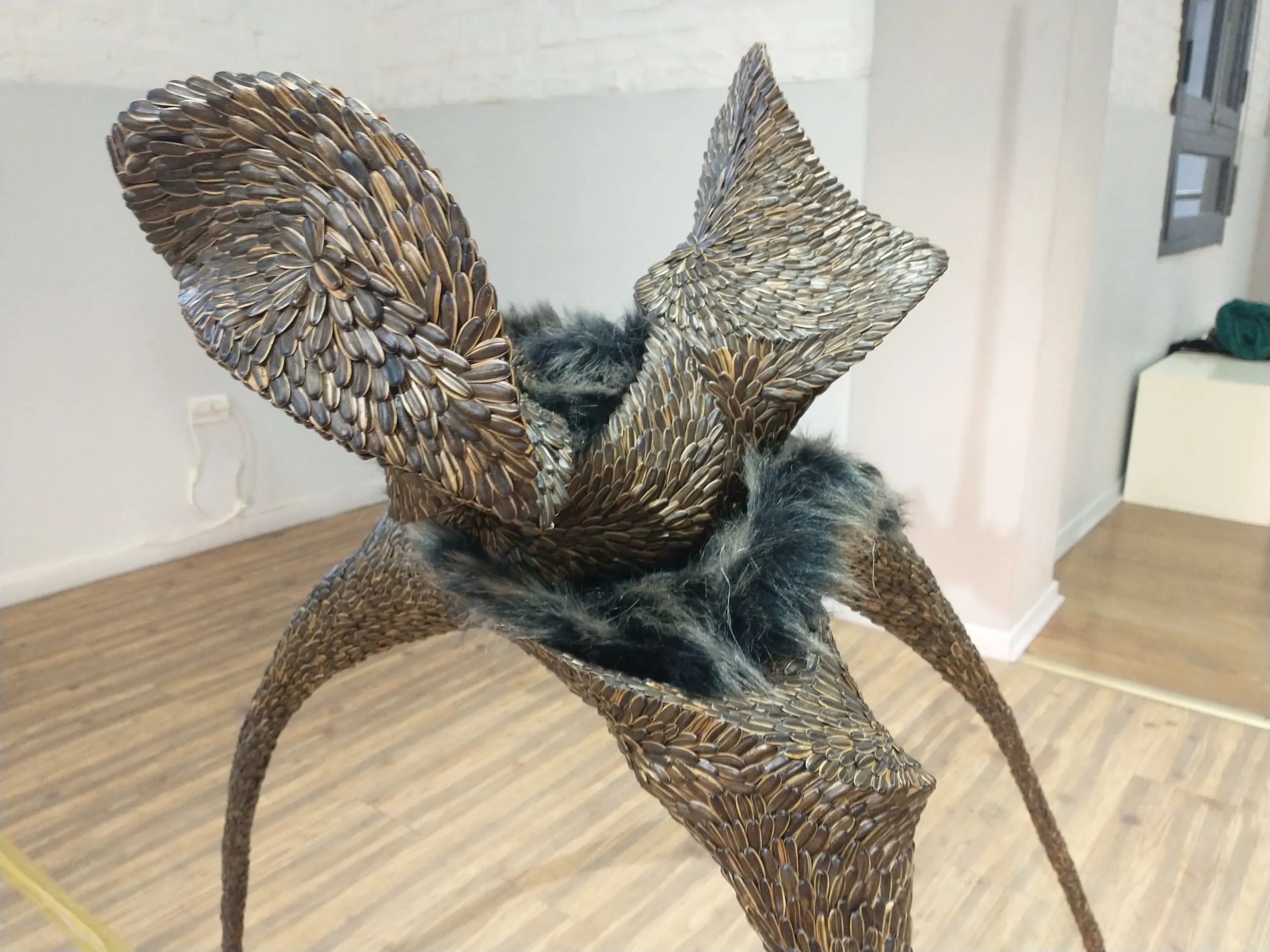 Baión, escultura de Luciana Fernández