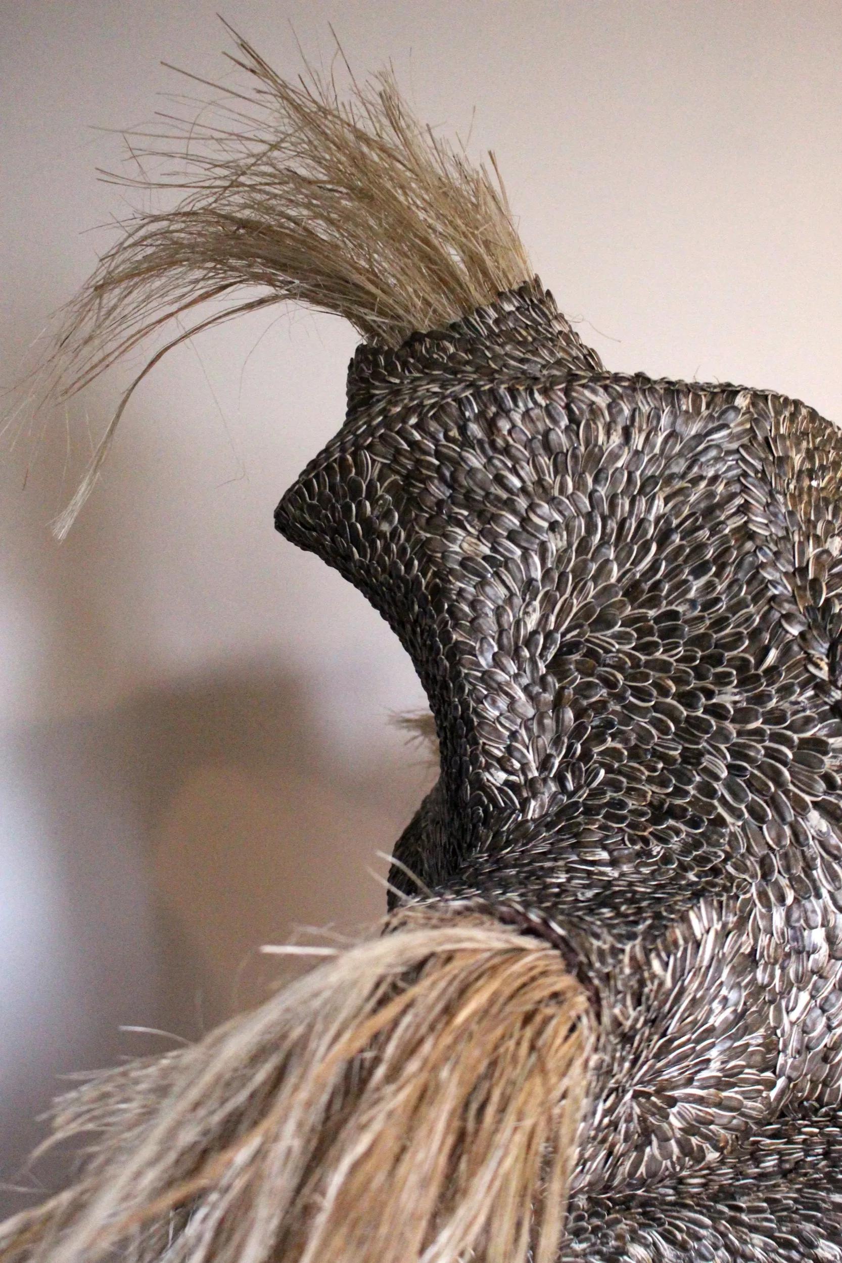 Androide Autóctono, escultura de Luciana Fernández