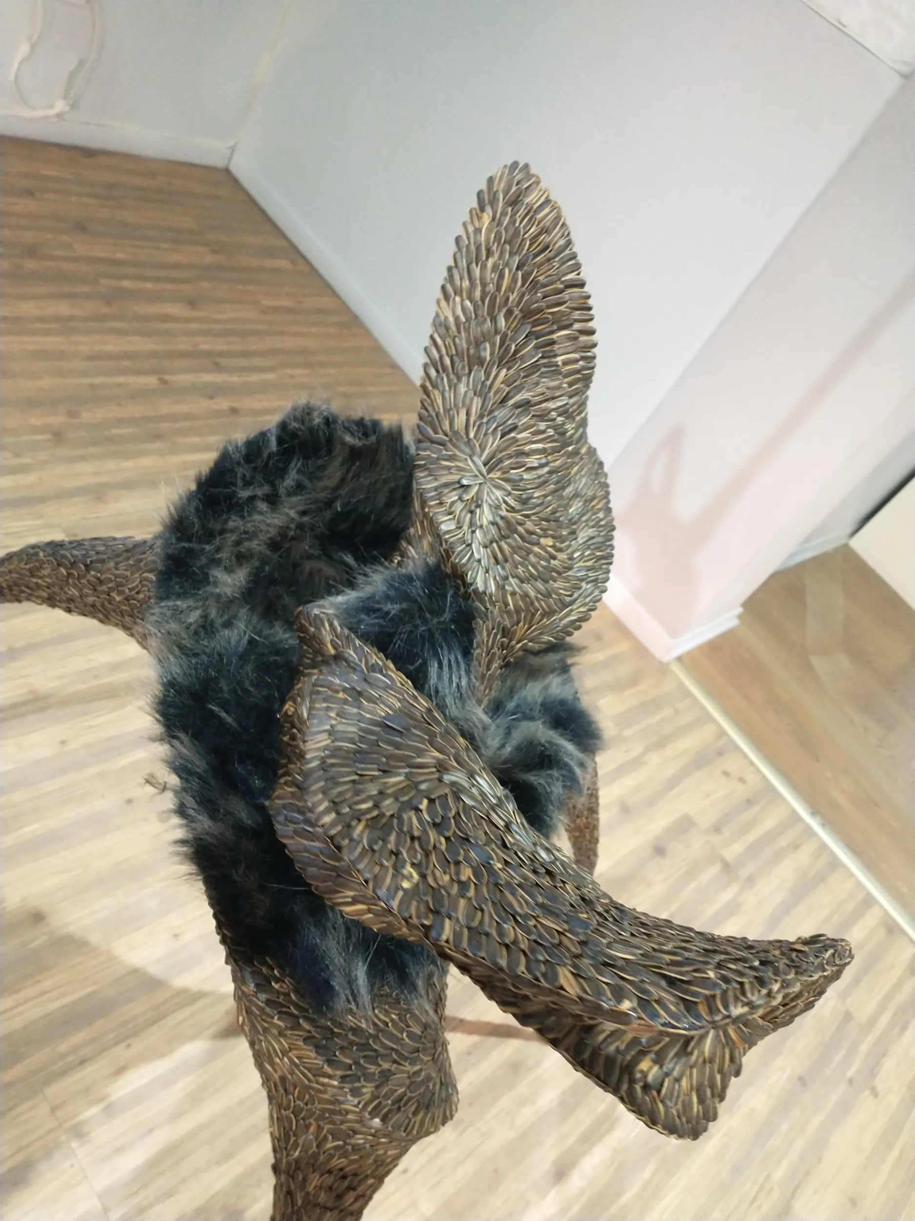 Baión, escultura de Luciana Fernández